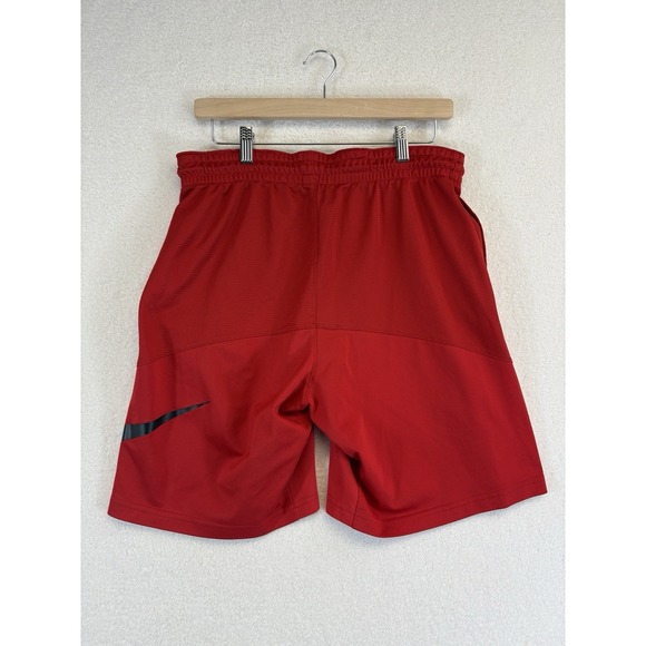 Nike Icon Dri Fit Athletic Sports Red Basketball‎ Shorts Mens Medium - Picture 2 of 7